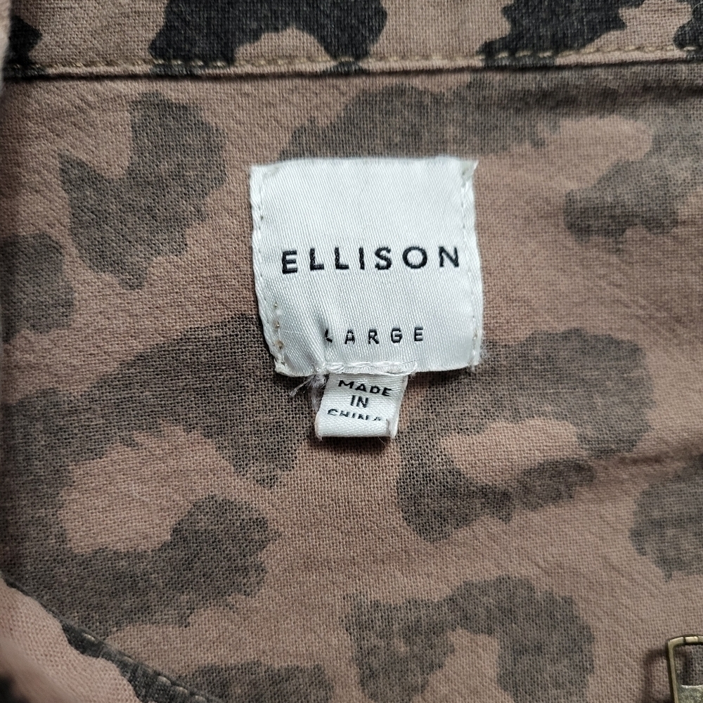 Ellison leopard Utility jacket - Picture 5 of 6